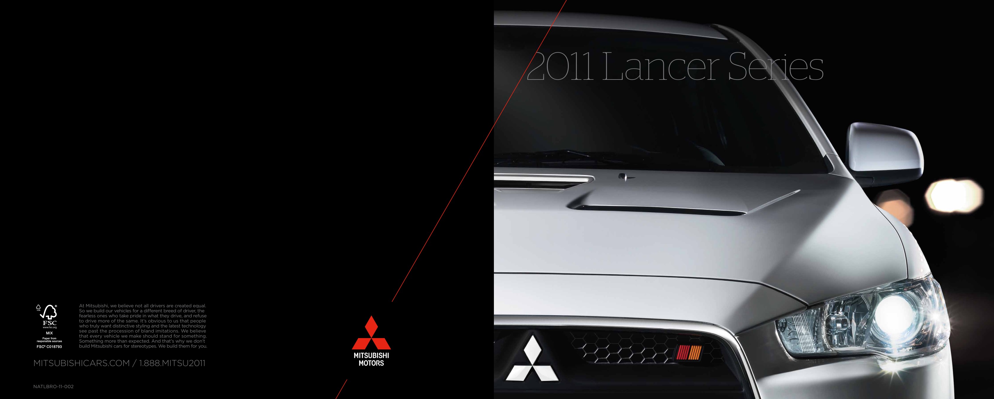 2011 Mitsubishi Lancer Brochure Page 19